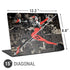 DC Comics Harley Quinn Vintage Action pose pattern Universal Laptop 15in (12.2 x 8.8in) Skin